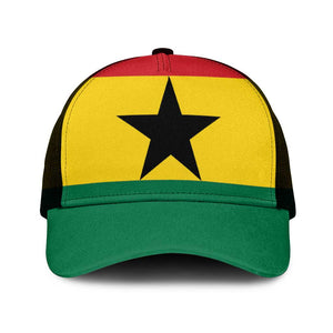 Ghana Baseball Net Cap National Flag Colors - African Pride