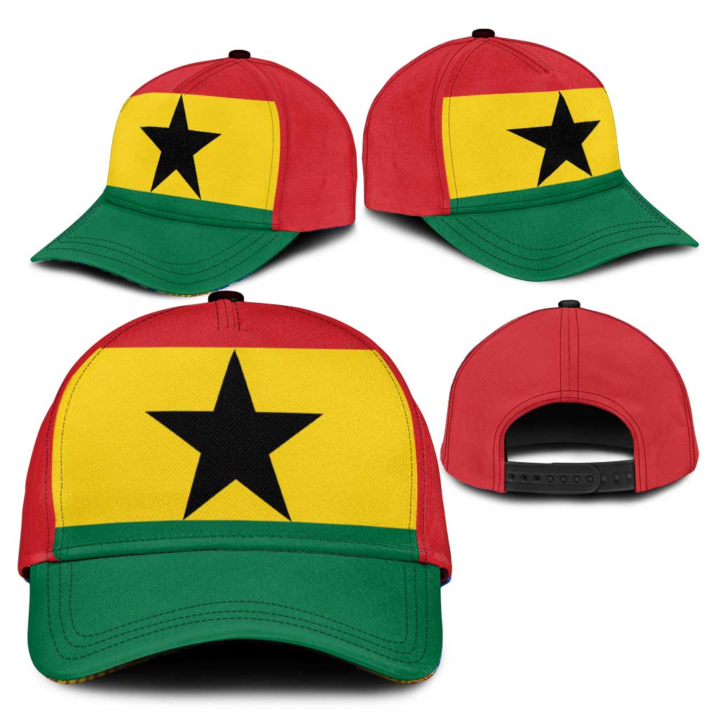 Ghana Classic Cap National Flag Colors - African Pride