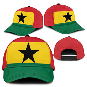 Ghana Classic Cap National Flag Colors - African Pride