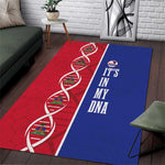 Afro-Haiti Football Area Rug It's In My DNA - African Pride