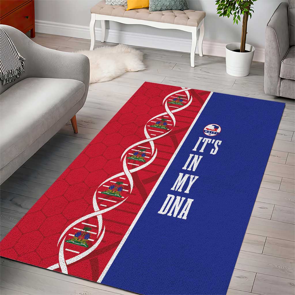 Afro-Haiti Football Area Rug It's In My DNA - African Pride
