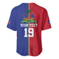 Custom Afro-Haiti Football Baseball Jersey It's In My DNA LT19