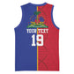 Custom Afro-Haiti Football Basketball Jersey It's In My DNA - African Pride