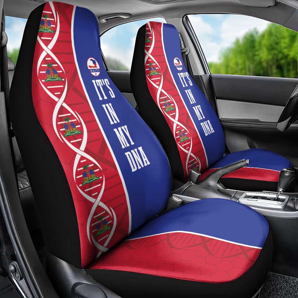 Afro-Haiti Football Car Seat Cover It's In My DNA - African Pride