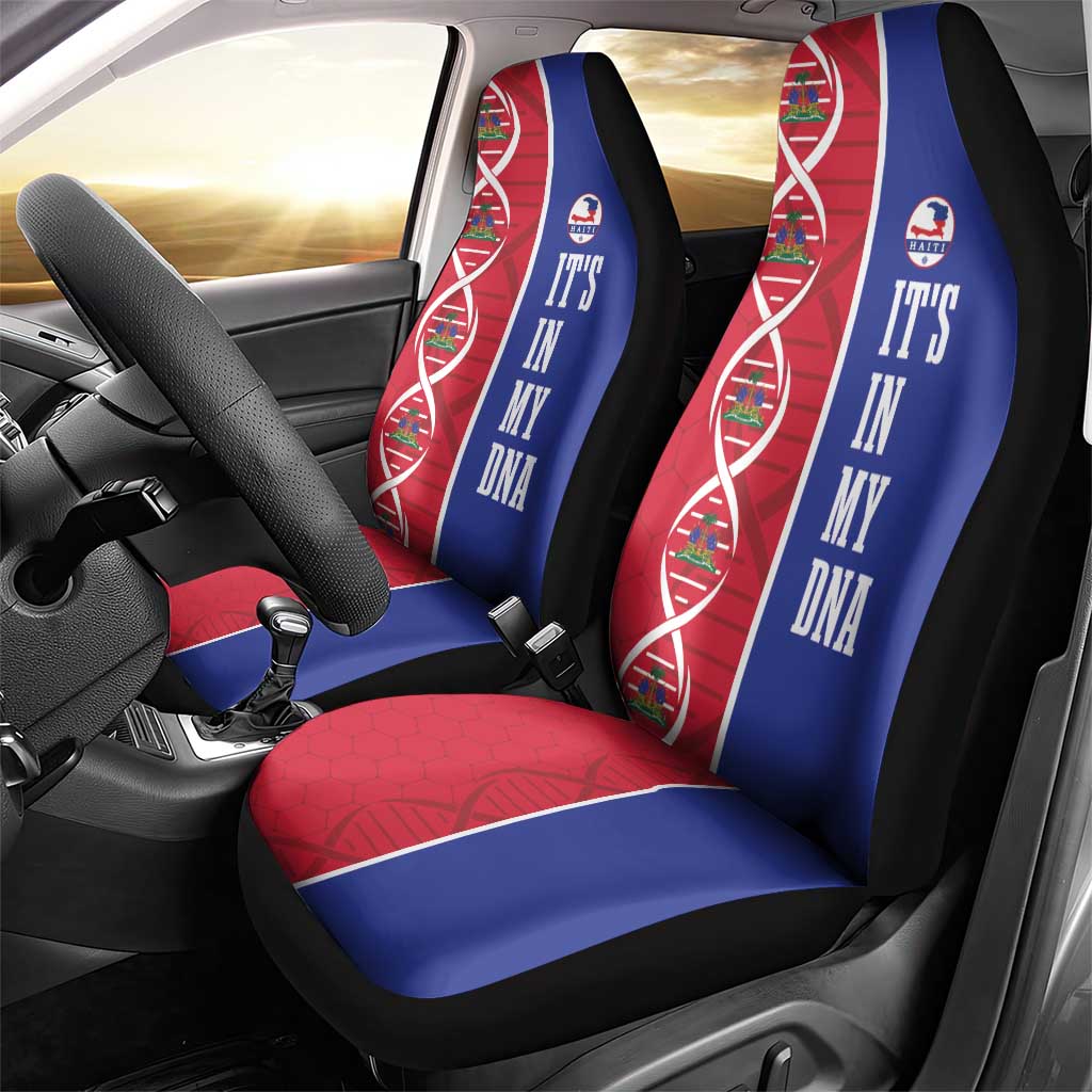 Afro-Haiti Football Car Seat Cover It's In My DNA - African Pride