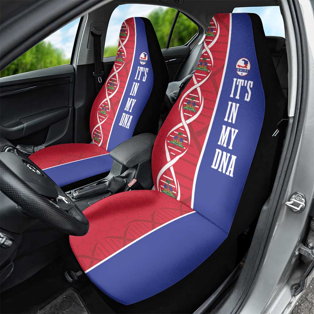 Afro-Haiti Football Car Seat Cover It's In My DNA - African Pride