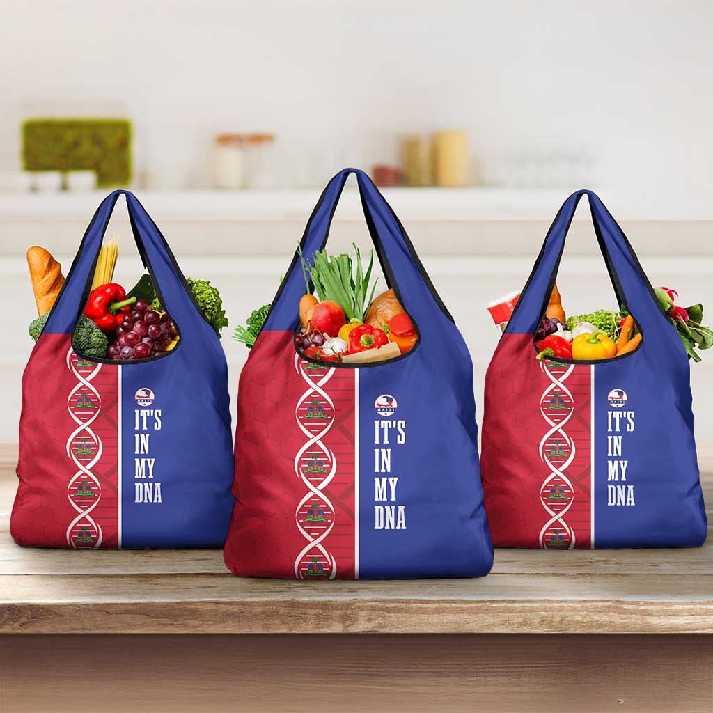 Afro-Haiti Football Grocery Bag It's In My DNA - African Pride