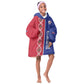 Custom Afro-Haiti Football Kid Wearable Blanket Hoodie It's In My DNA - African Pride