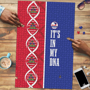 Afro-Haiti Football Puzzle It's In My DNA - African Pride