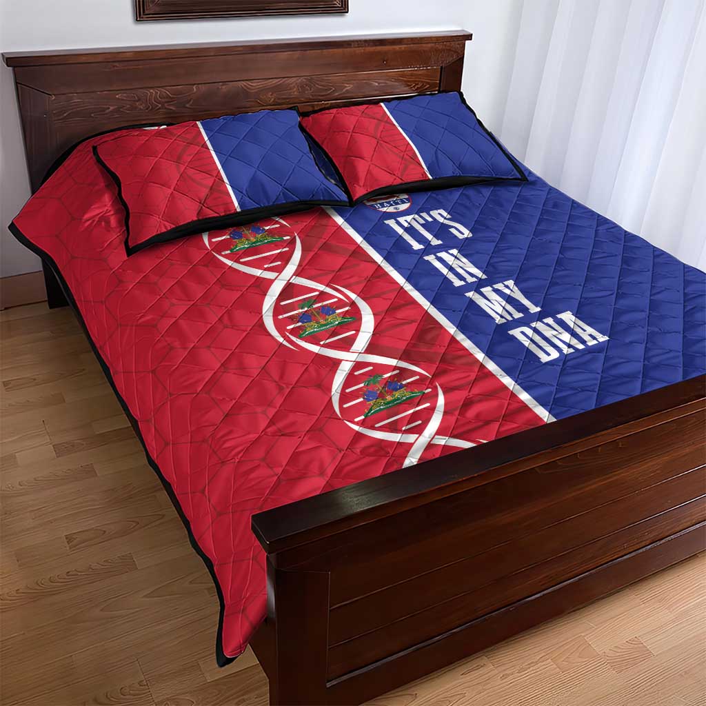 Afro-Haiti Football Quilt Bed Set It's In My DNA - African Pride