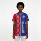 Custom Afro-Haiti Football Scrub Top It's In My DNA - African Pride
