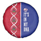 Afro-Haiti Football Spare Tire Cover It's In My DNA - African Pride