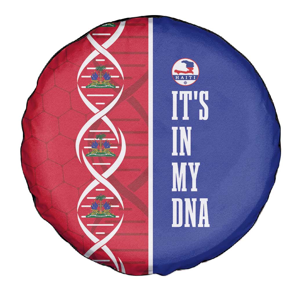 Afro-Haiti Football Spare Tire Cover It's In My DNA - African Pride