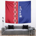 Afro-Haiti Football Tapestry It's In My DNA - African Pride