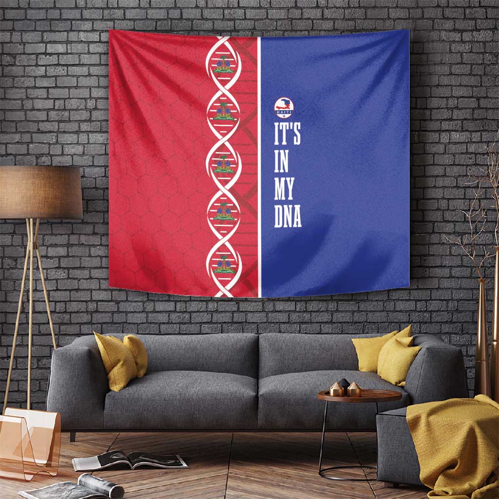 Afro-Haiti Football Tapestry It's In My DNA - African Pride