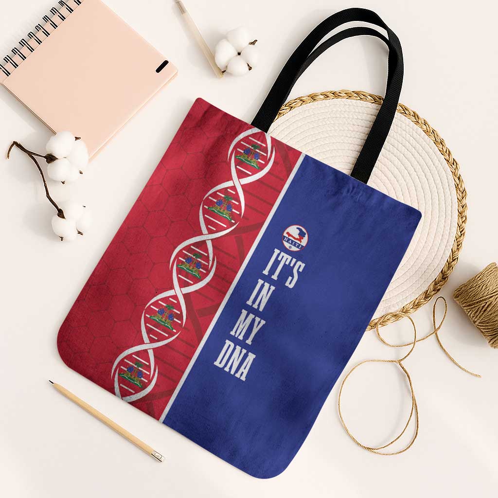 Afro-Haiti Football Tote Bag It's In My DNA - African Pride