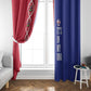 Afro-Haiti Football Window Curtain It's In My DNA - African Pride