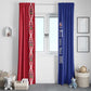 Afro-Haiti Football Window Curtain It's In My DNA - African Pride