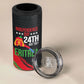 Eritrea Independence Day 1991 4 in 1 Can Cooler Tumbler Honor Freedom Unity Resilience