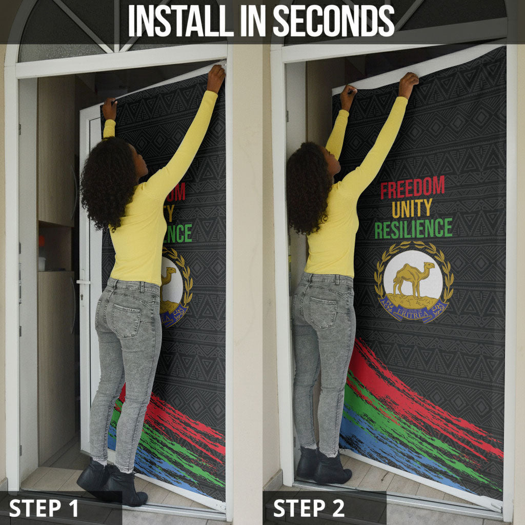 Eritrea Independence Day 1991 Door Cover Honor Freedom Unity Resilience