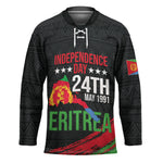 Eritrea Independence Day 1991 Hockey Jersey Honor Freedom Unity Resilience