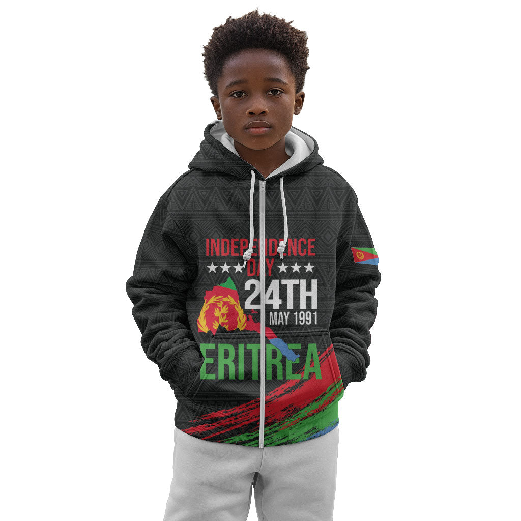 Eritrea Independence Day 1991 Kid Hoodie Honor Freedom Unity Resilience