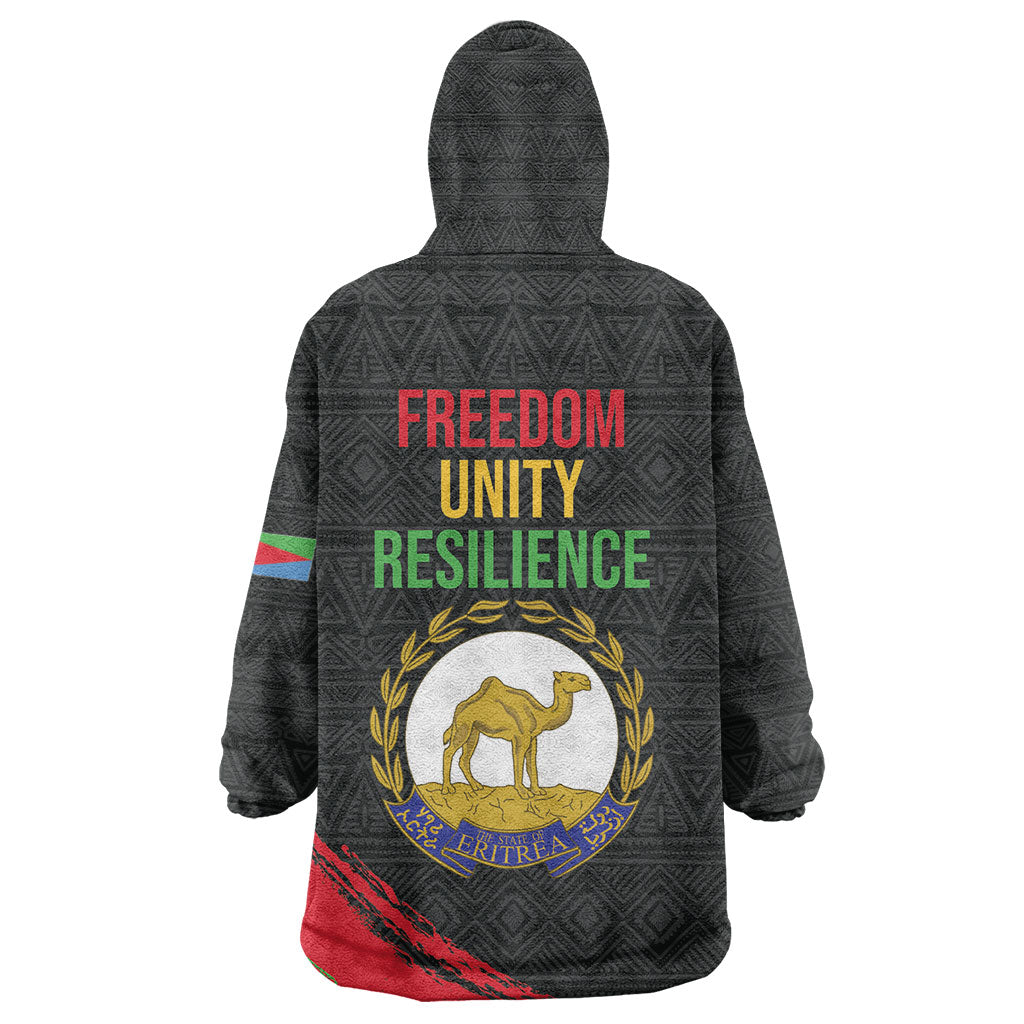 Eritrea Independence Day 1991 Kid Wearable Blanket Hoodie Honor Freedom Unity Resilience