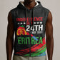 Eritrea Independence Day 1991 Sleeveless Zip Hoodie Honor Freedom Unity Resilience