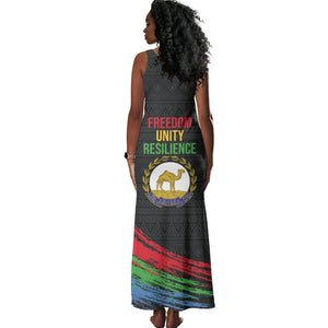 Eritrea Independence Day 1991 Tank Maxi Dress Honor Freedom Unity Resilience