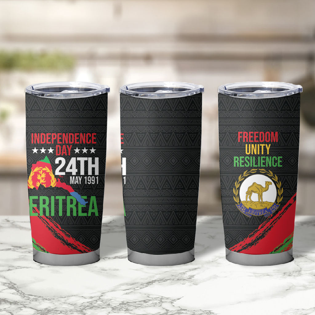 Eritrea Independence Day 1991 Tumbler Cup Honor Freedom Unity Resilience