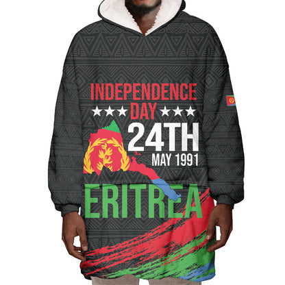Eritrea Independence Day 1991 Wearable Blanket Hoodie Honor Freedom Unity Resilience
