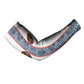 Cameroon Traditional Toghu Pattern Arm Sleeves African Tribal Ndop Geometric Design