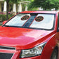Cameroon Traditional Toghu Pattern Auto Sun Shade African Tribal Ndop Geometric Design