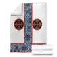 Cameroon Traditional Toghu Pattern Blanket African Tribal Ndop Geometric Design
