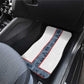 Cameroon Traditional Toghu Pattern Car Mats African Tribal Ndop Geometric Design