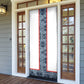 Cameroon Traditional Toghu Pattern Door Cover African Tribal Ndop Geometric Design