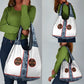 Cameroon Traditional Toghu Pattern Grocery Bag African Tribal Ndop Geometric Design