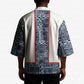 Cameroon Traditional Toghu Pattern Kimono African Tribal Ndop Geometric Design