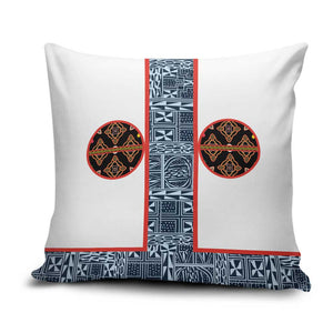 Cameroon Traditional Toghu Pattern Pillow Cover African Tribal Ndop Geometric Design