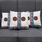 Cameroon Traditional Toghu Pattern Pillow Cover African Tribal Ndop Geometric Design
