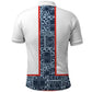 Cameroon Traditional Toghu Pattern Polo Shirt African Tribal Ndop Geometric Design