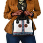 Cameroon Traditional Toghu Pattern Shoulder Handbag African Tribal Ndop Geometric Design