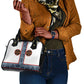 Cameroon Traditional Toghu Pattern Shoulder Handbag African Tribal Ndop Geometric Design