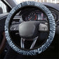 Cameroon Traditional Toghu Pattern Steering Wheel Cover African Tribal Ndop Geometric Design