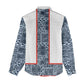 Cameroon Traditional Toghu Pattern Women Casual Shirt African Tribal Ndop Geometric Design