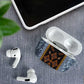 Cameroon Bamileke Toghu Pattern AirPods Case Bamenda Royal Cultural Design