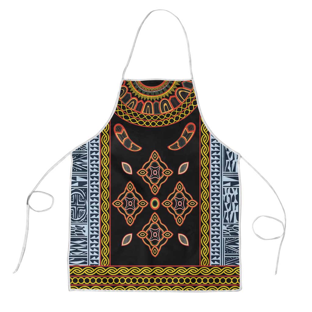 Cameroon Bamileke Toghu Pattern Apron Bamenda Royal Cultural Design by ...