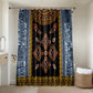 Cameroon Bamileke Toghu Pattern Bathroom Set Bamenda Royal Cultural Design
