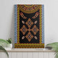 Cameroon Bamileke Toghu Pattern Canvas Wall Art Bamenda Royal Cultural Design