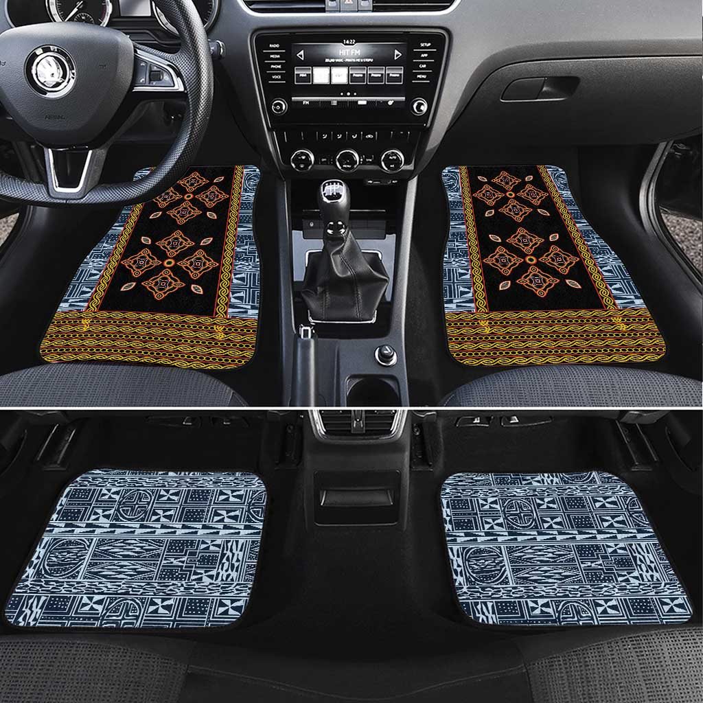 Cameroon Bamileke Toghu Pattern Car Mats Bamenda Royal Cultural Design ...